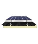 PUR/PIR Yalıtımlı 4 Hadveli Solar Çatı Paneli | Güneş Paneli Uyumlu Çatı Paneli - Görsel 2