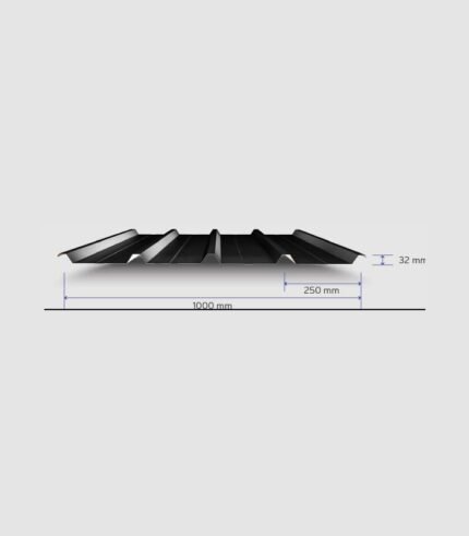 5 Hadveli Panel Formunda Çatı Trapezi